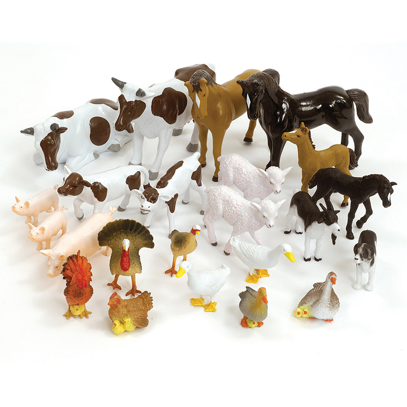 Domestic animals toys set online