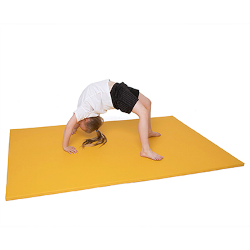 Lightweight Gym Mats H1.25inch x W4feet x L6feet Yellow Creative