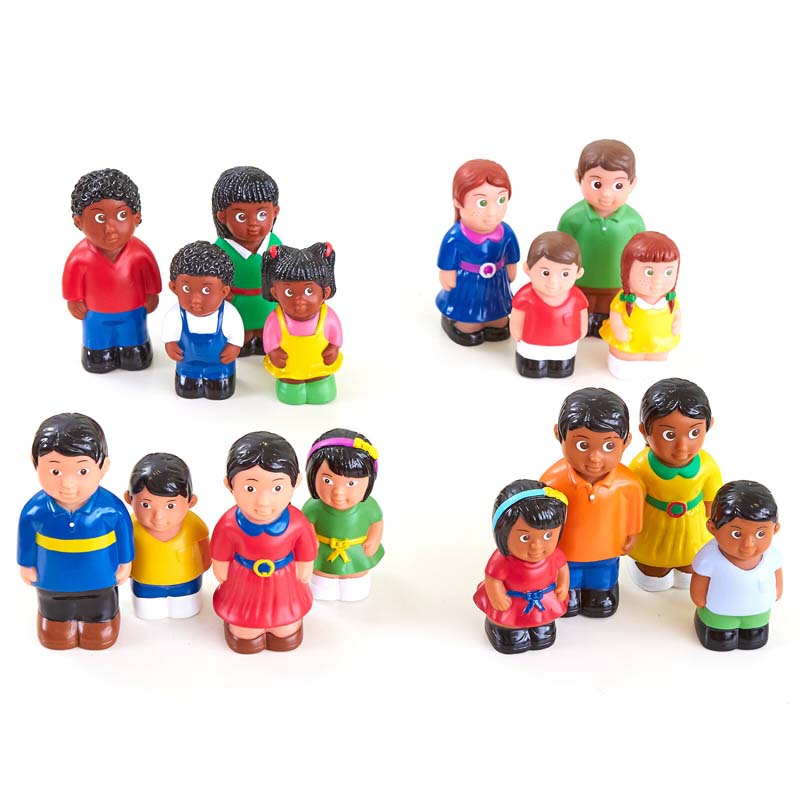 Diverse Chunky Plastic Toddler Figures Bundle Deal