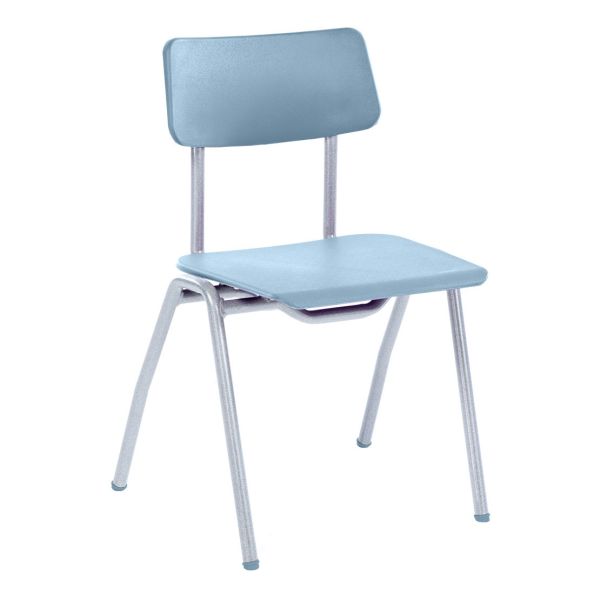 BS Classroom Chair Seat Height 350mm Soft Blue