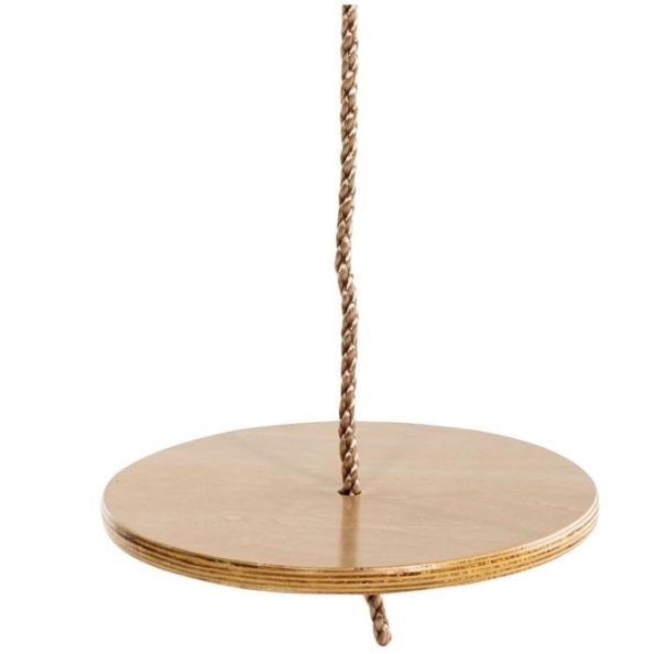 Wooden Disc Swing 