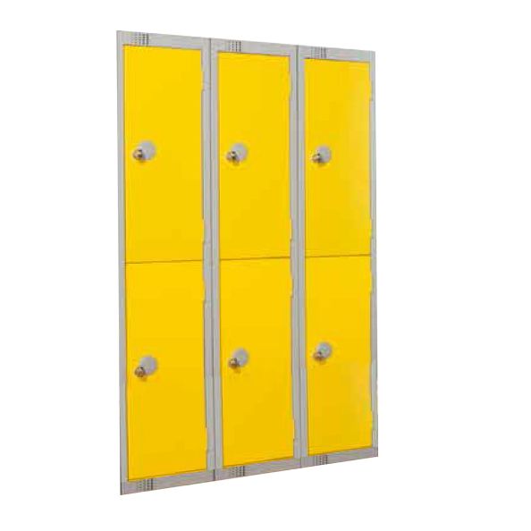 Two Door Low Height Locker - 1370x300x3002Dnest 1  2d | Creative Activity