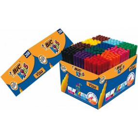 Bic Kids Vista Colouring Felt Tip Pens Class Pack 288