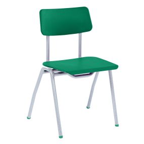 BS Classroom Chair Seat Height 460mm Green