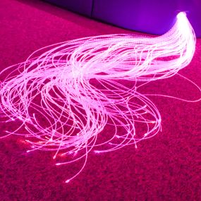 Super Safe Plastic Fibre Optics & Interactive Light Source  | Creative Activity