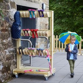 Double Sided Wellie Storage | Creative Activity