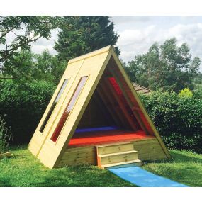 Rainbow Pyramid Den | Creative Activity