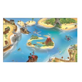 Playmat - Pirate 100 x 150cm