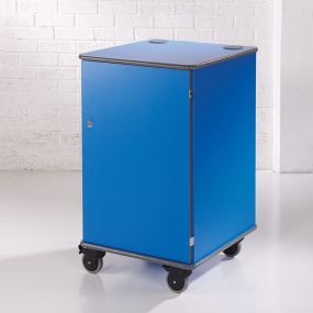 Premium Coloured Mobile Multi-Media Cabinet Blue | Creative Activity