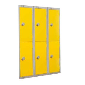 Two Door Low Height Locker - 1370x300x3002Dnest 1  2d | Creative Activity