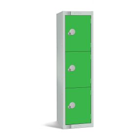 Three Door Low Height Locker - 1370x300x450-3DNest 1  3d | Creative Activity