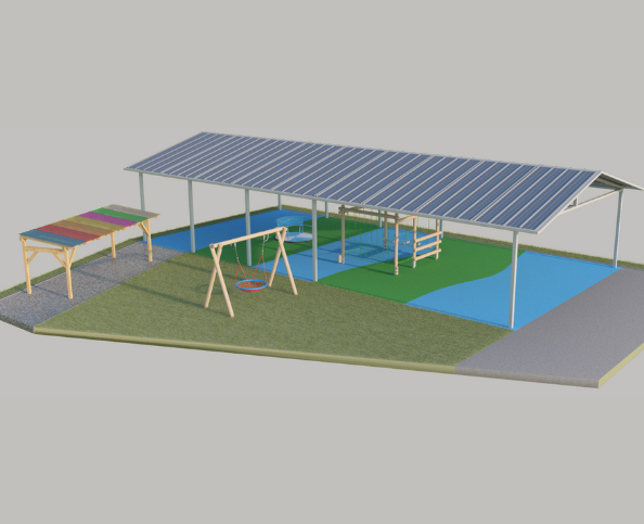 3D Design of Outdoor Play Area